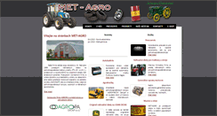 Desktop Screenshot of met-agro.sk